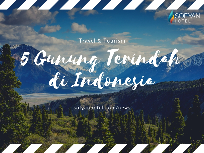 5 Gunung Terindah di Indonesia