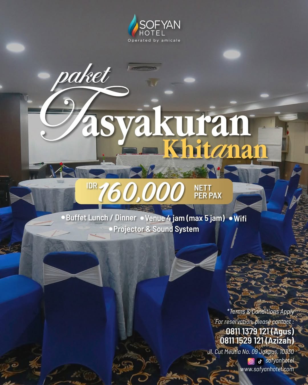 Paket Khitanan di Sofyan Hotel Cut Meutia Menteng Jakarta Pusat